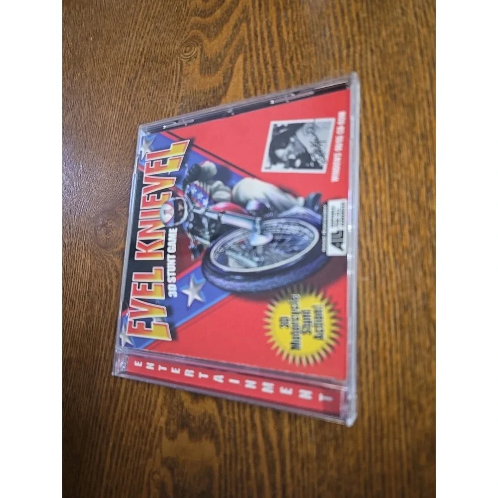 Evil Knievel 3D Stunt GameWindows PC CD-Rom Video Games Arcade